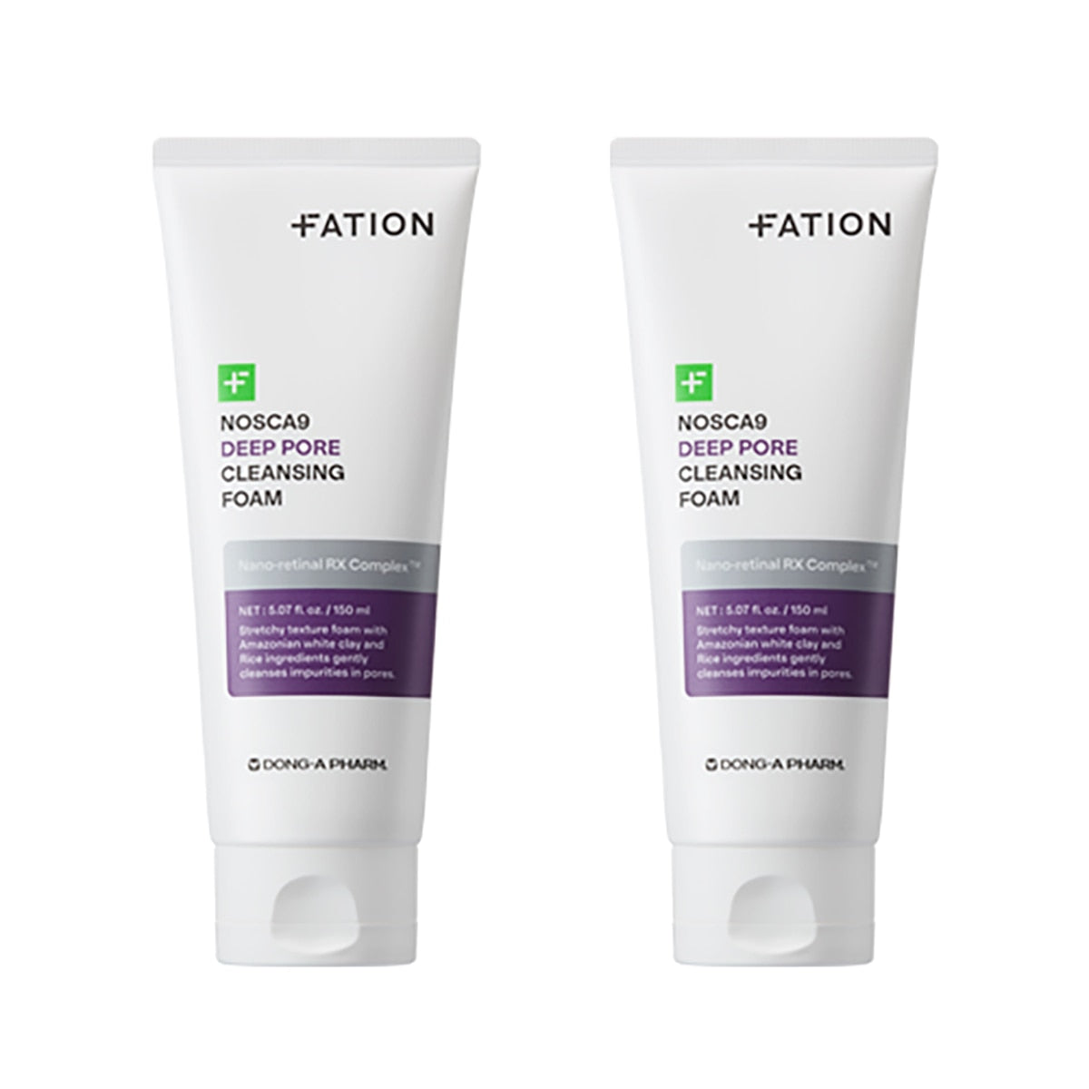 Fation Nosca9 Deep Pore Cleansing Foam 150ml x 2ea