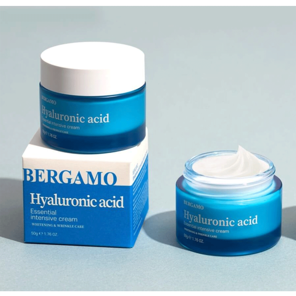 Bergamo Hyaluronic Acid Essential Intensive Cream 50g - DODOSKIN