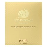 Petitfee Gold & Snail Mask Sheet 5Sheet