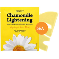 Petitfee Chamomile Lightening Hydrogel Face Mask 5ea - DODOSKIN