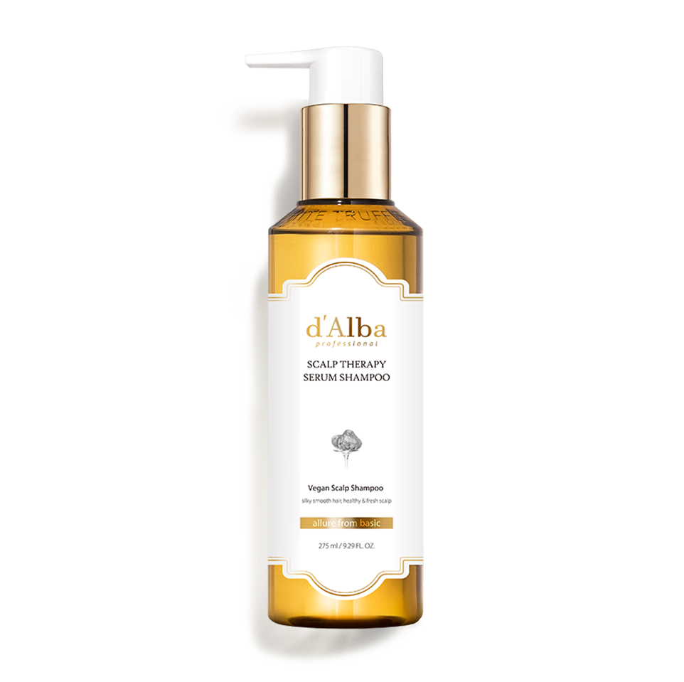 D'ALBA Professional Repairing Scalp Therapy Serum Shampoo 275ml - DODOSKIN
