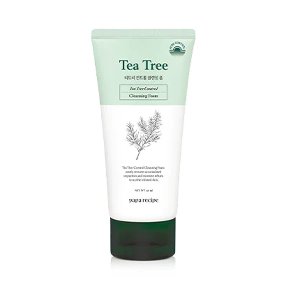 papa recipe Tea Tree Control Cleansing Foam 120ml