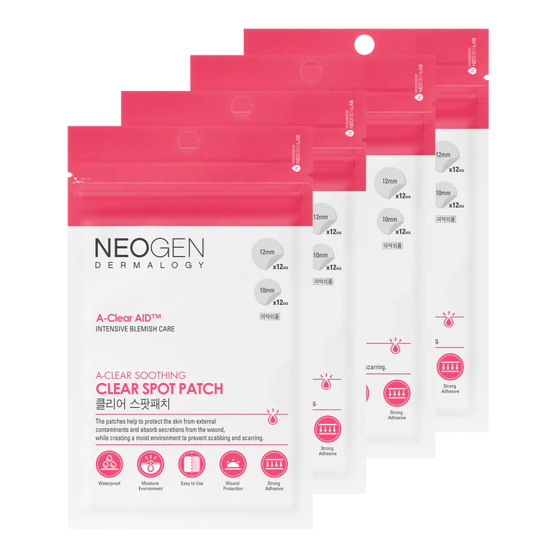 (Mhark) NEOGEN Dermalogy A-Clear Soothing Clear Spot Patch 24pc - DODOSKIN
