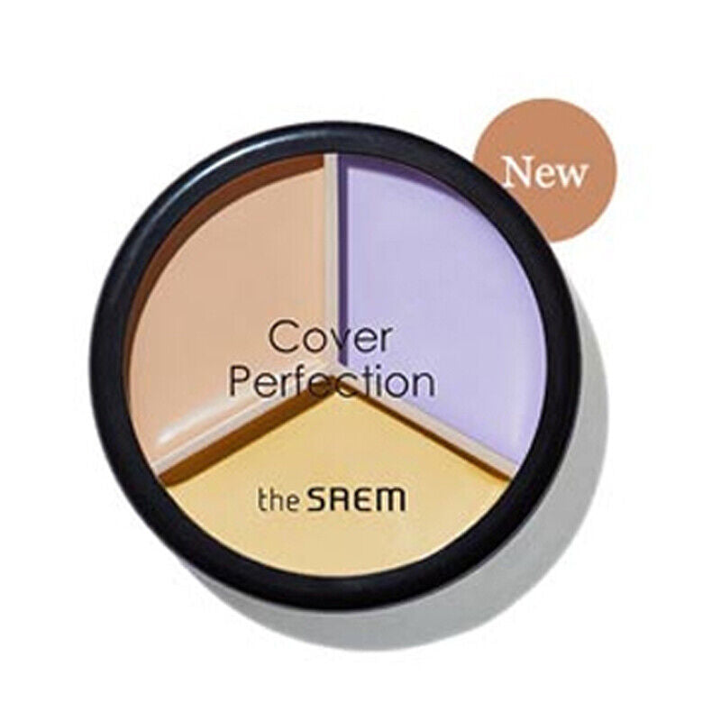 the SAEM Cover Perfection Triple Pot Concealer - Dodoskin