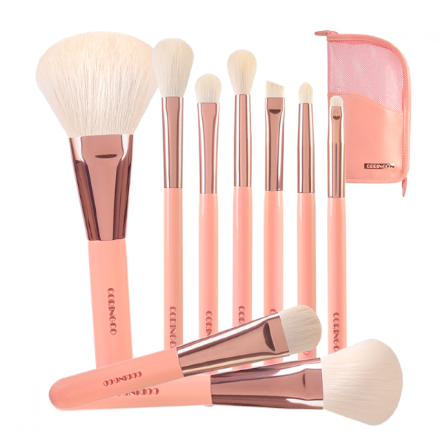 Coringco Rose Libro de acuarela Set 9pcs (+ bolsa)