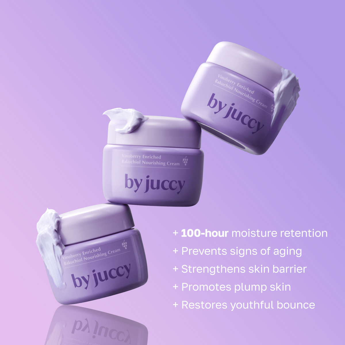 por Juccy Vinoberry enriquecido Bakuchiol Nourishing Cream 55ml