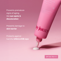 by juccy Gooseberry Juicy Glow-up Sun Serum SPF50+ PA++++ 50ml