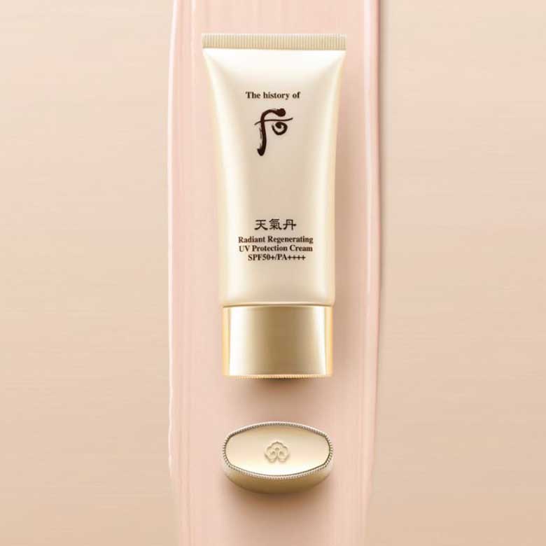 The history of whoo Cheongidan Hwahyun Radiant Regenerating UV Protection Cream SPF50+ PA++++ 50ml - DODOSKIN