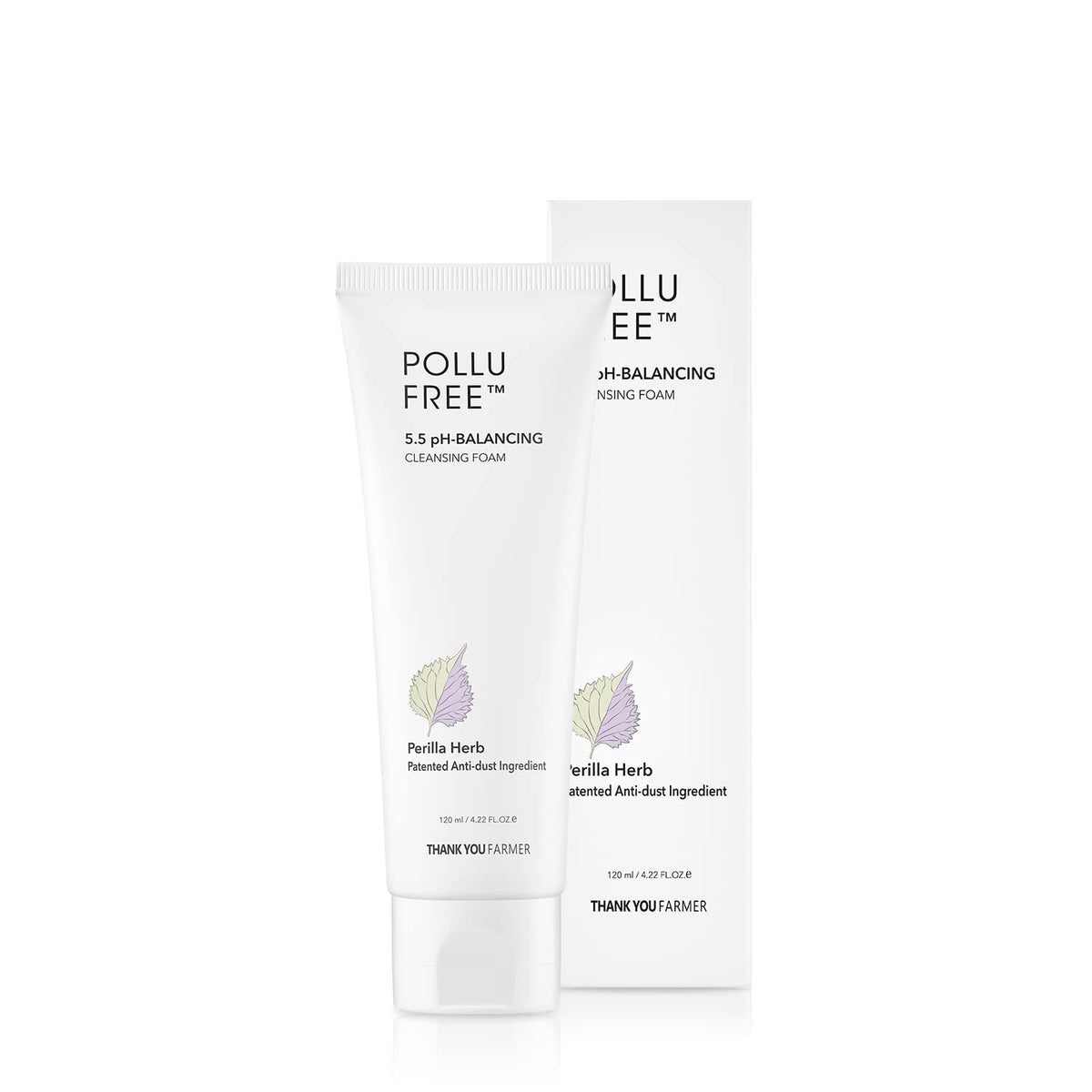 (Matthew) THANK YOU FARMER Pollufree 5.5 pH-Balancing Cleansing Foam 120ml - DODOSKIN