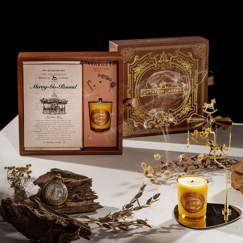 OPTAUM [Gift packaging] Optaum Sugar Holiday Candle & Mobile Gift Set - DODOSKIN