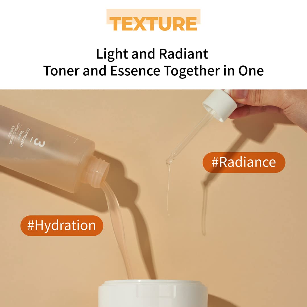 numbuzin No.3 Radiance Glowing Jumbo Essence Pad 150ml/ 70Pads - DODOSKIN