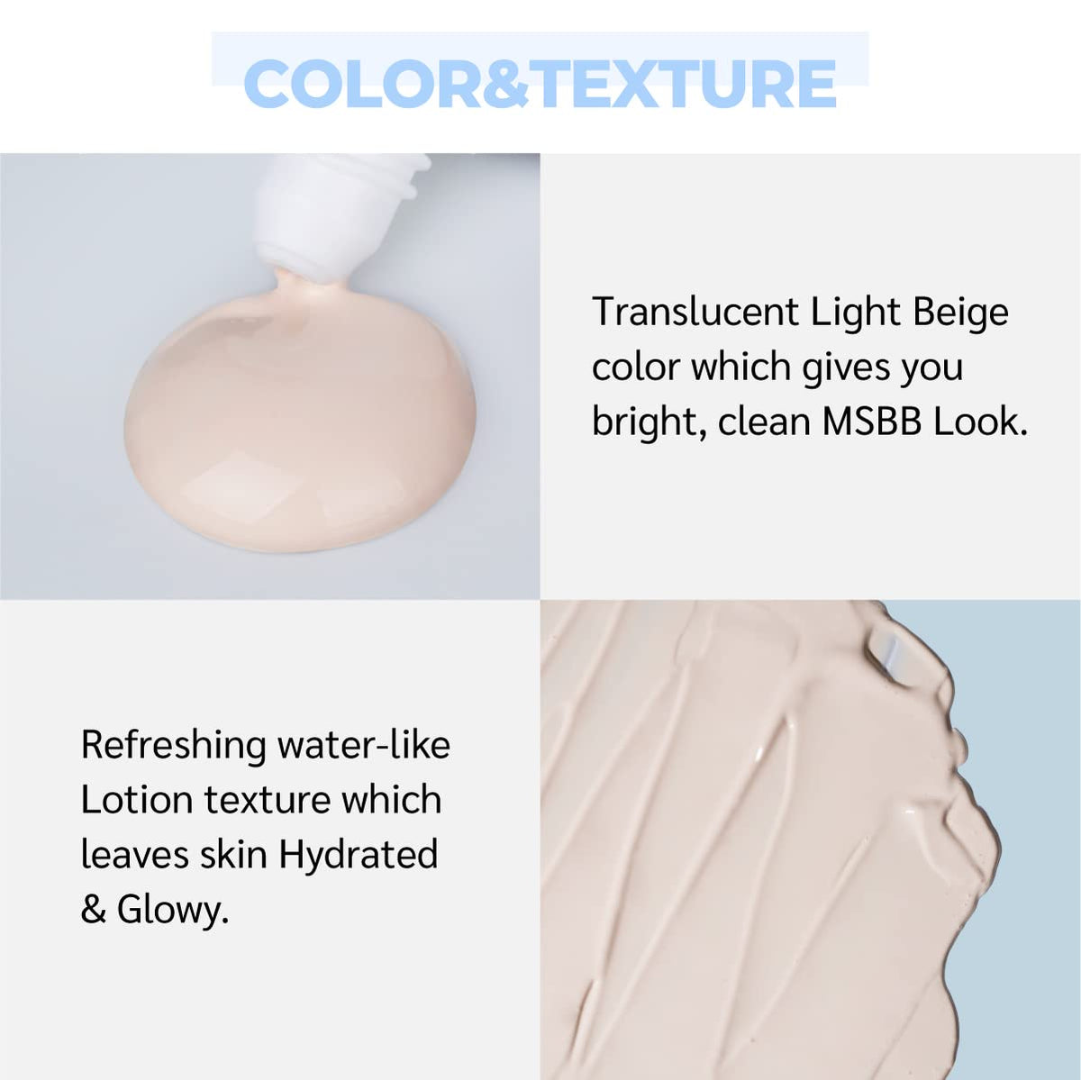 numbuzin No.1 Pure Glass Clean Tone Up SPF50+ PA++++ 50ml - DODOSKIN