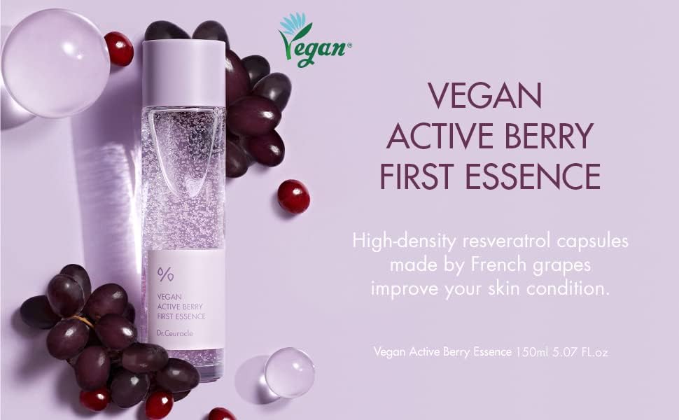 Dr.Ceuracle Vegan Active Berry First Essence 150ml - DODOSKIN