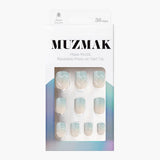 MUZMAK Nail Tips 36pcs #Odd(Short Square)