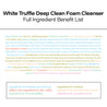 D'ALBA White Truffle Deep Clean Foam Cleanser 80ml - DODOSKIN