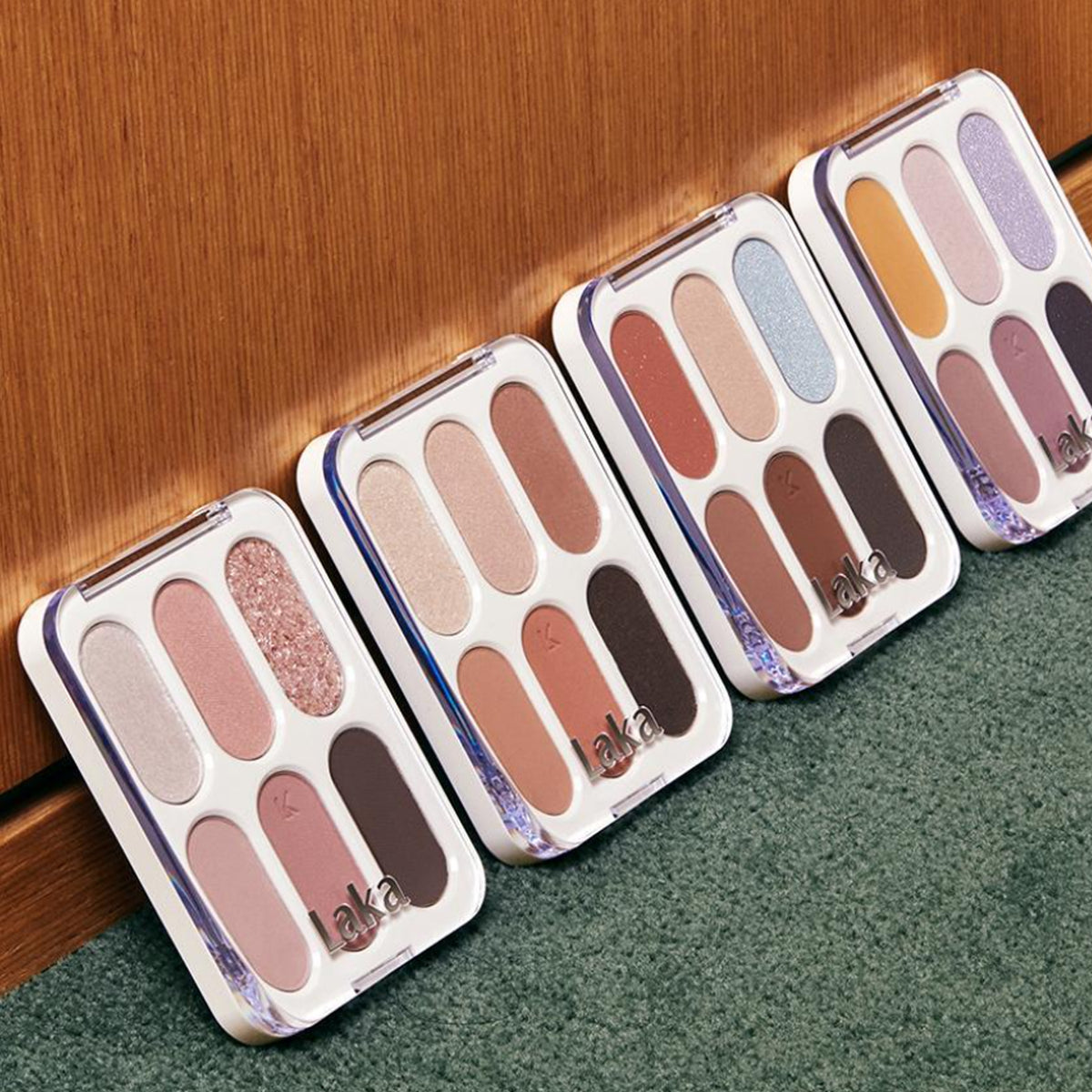 Laka para siempre 6 paleta de ojos 4 colores