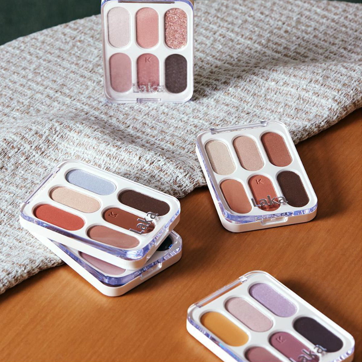 Laka para siempre 6 paleta de ojos 4 colores