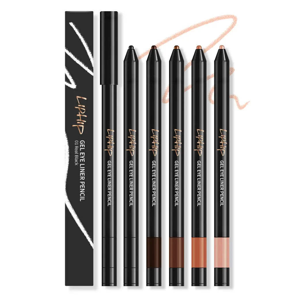 LIPHIP Gel Eyeliner Pencil 0.4g 5 colors
