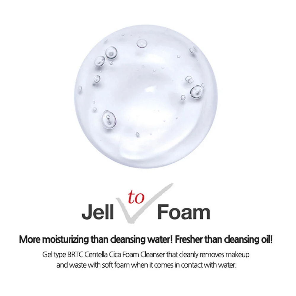 BRTC Centella Cica Foam Cleanser 150ml - DODOSKIN