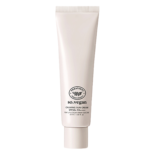so natural SO Vegan Calming Suncream 50ml SPF50+ PA++++