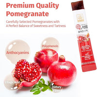 SAMJIWON Korean Beauty Baekje Geumsan Women's Pomegranate Collagen Jelly Stick 5.1oz / 30 Count (5 Pack)
