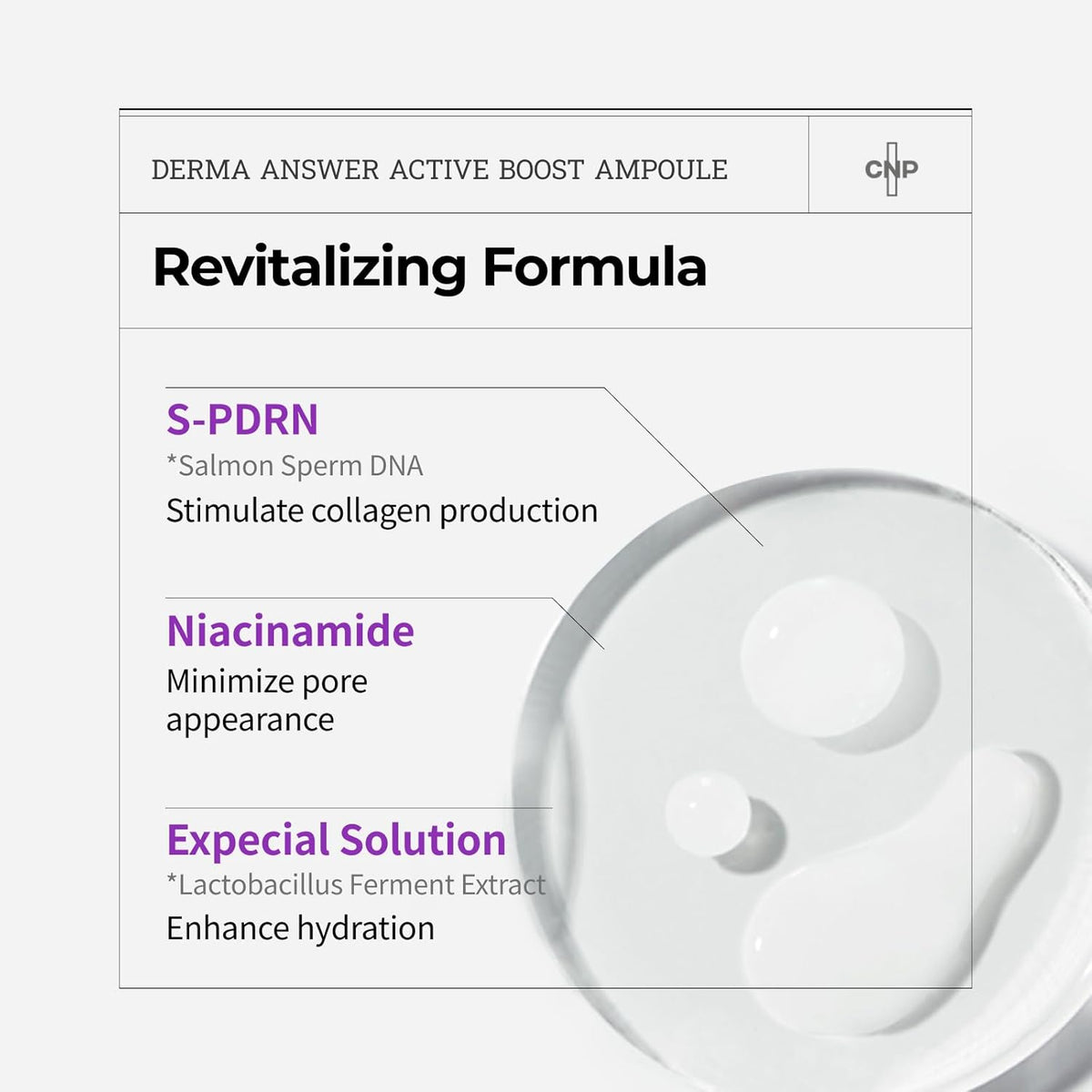 CNP Derma+ Answer Active Boost Ampule 30ml