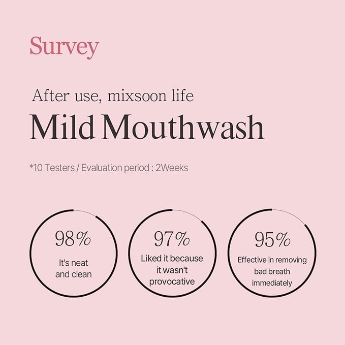 mixsoon Life Mouthwash 500ml - DODOSKIN