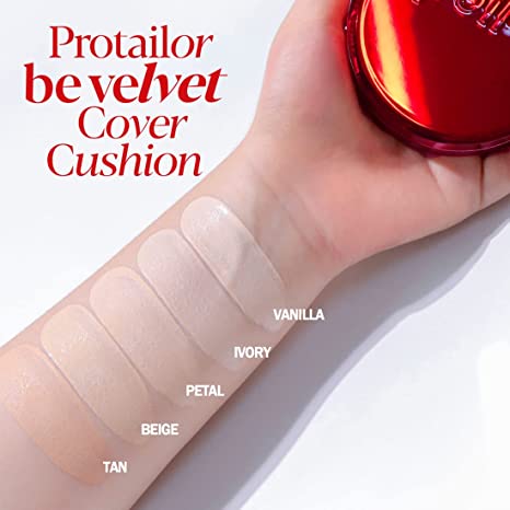 espoir Protailor Be Velvet Cover Cushion Refill 13g (5 colors) - DODOSKIN