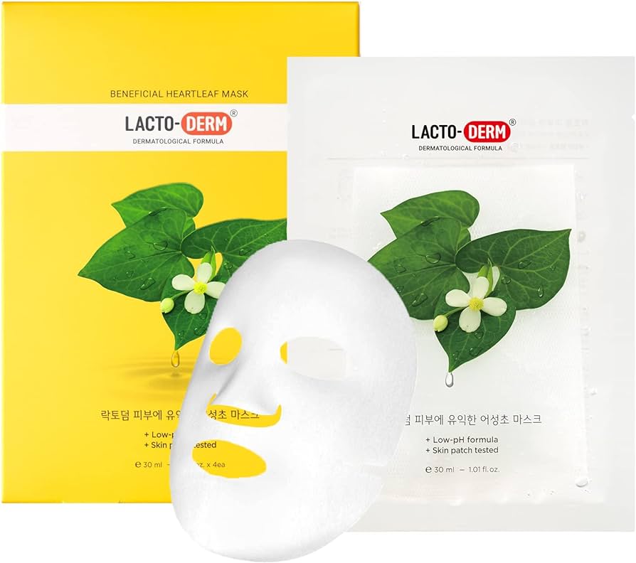 (Mhark) Lactoderm Beneficial Heartleaf Mask 30ml - DODOSKIN