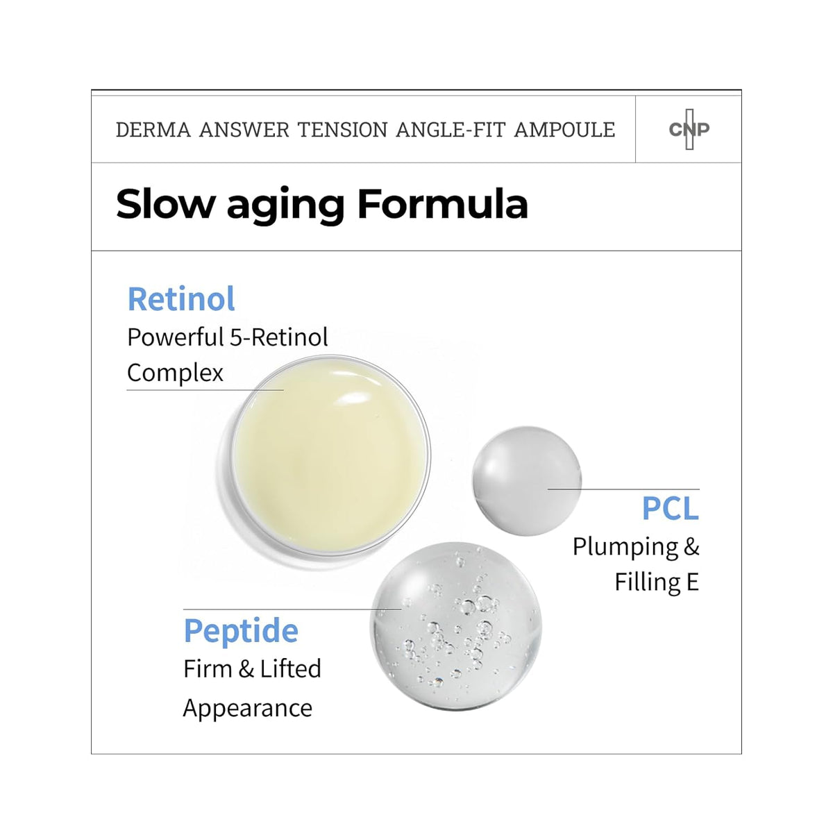 CNP Derma+ Answer Tension Angle- Fit Ampule 30ml