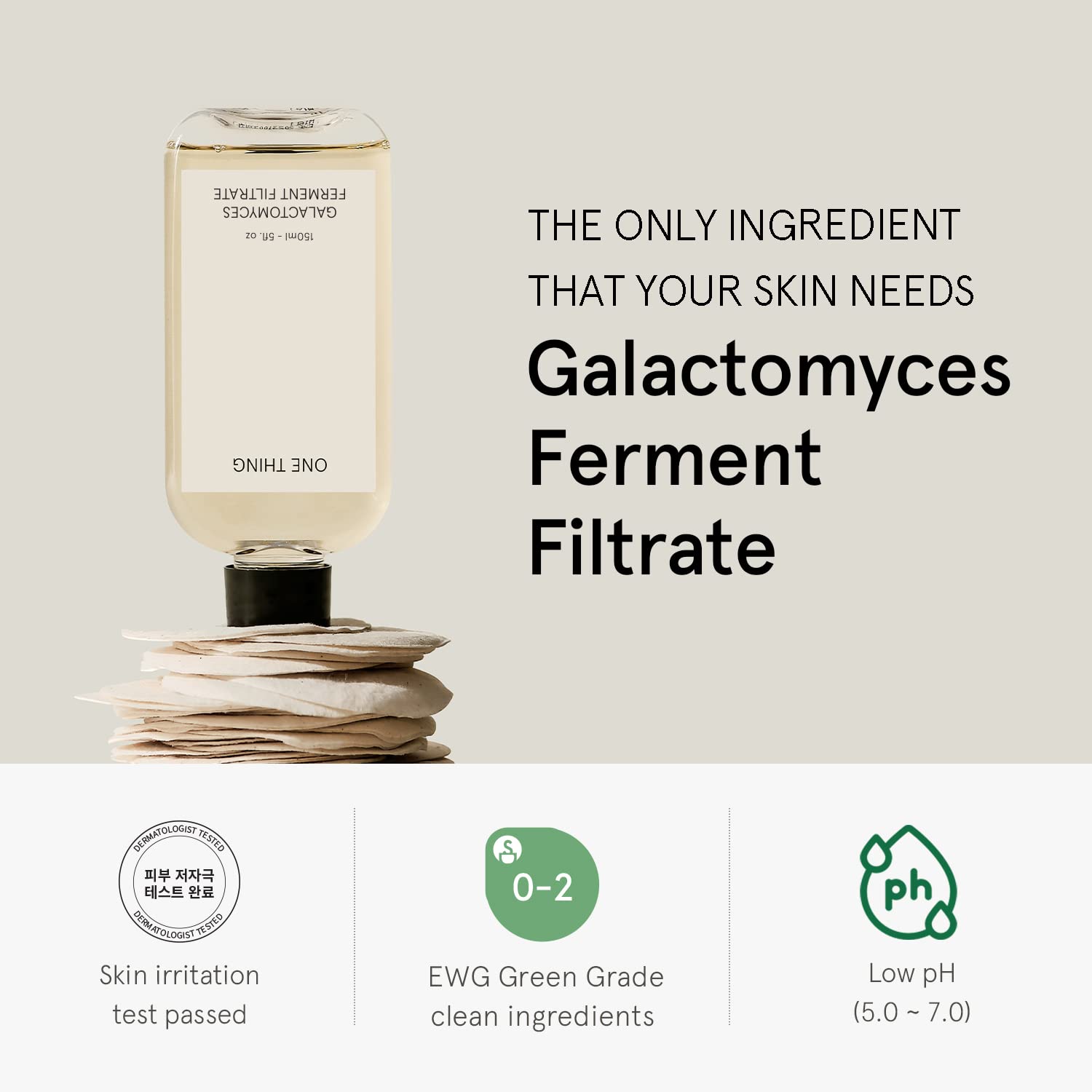 ONE THING Filtrado de fermento de Galactomyces 150 ml