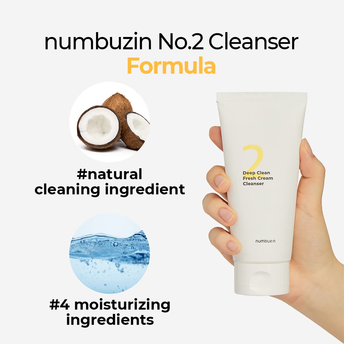 numbuzin No.2 Deep Clean Fresh Cream Cleanser 120ml – DODOSKIN