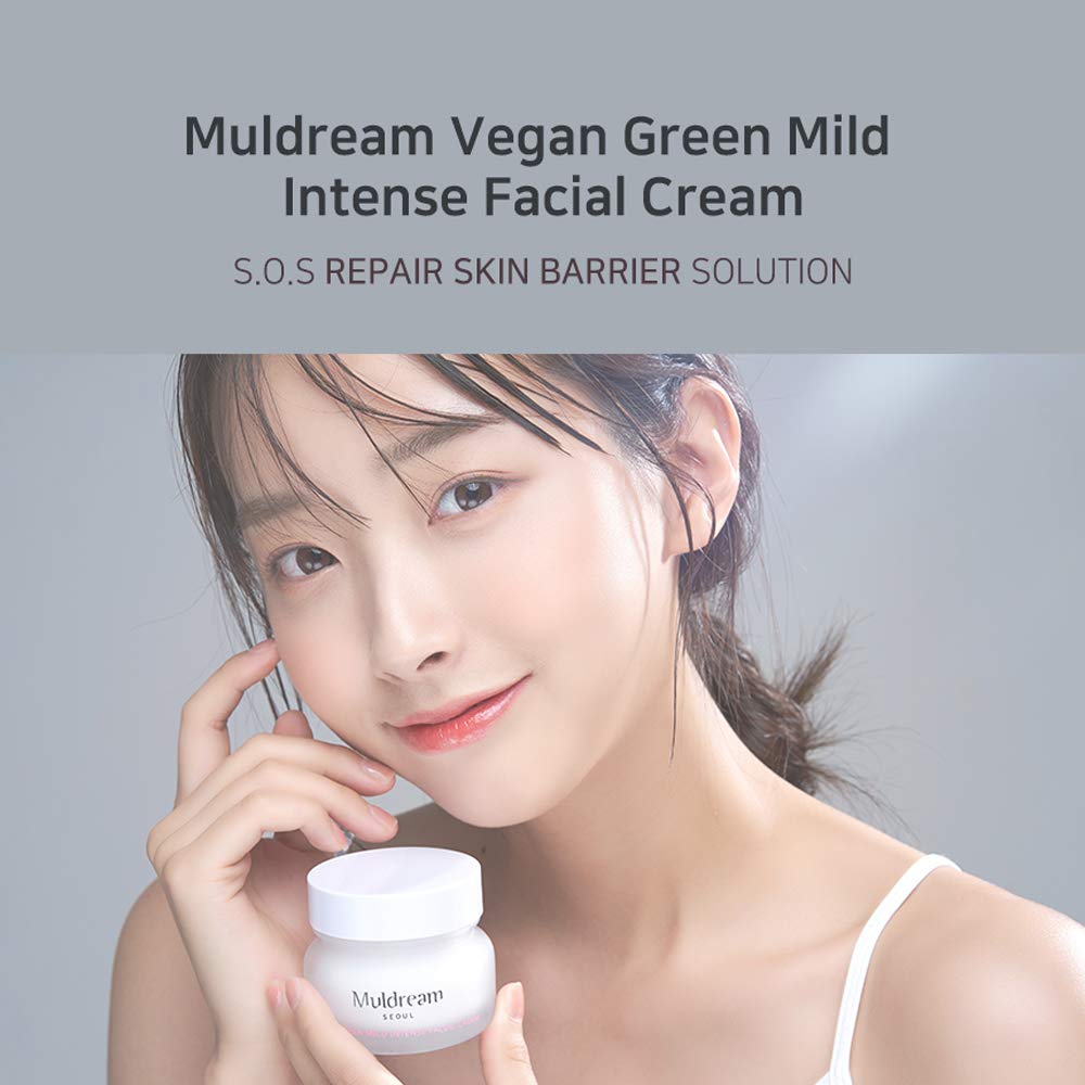 Muldream vegano verde suave intensa crema facial 60 ml