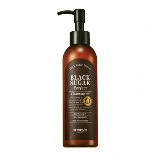 [SKINFOOD] Black Sugar Perfect Cleansing Oil 200ml - Dodoskin