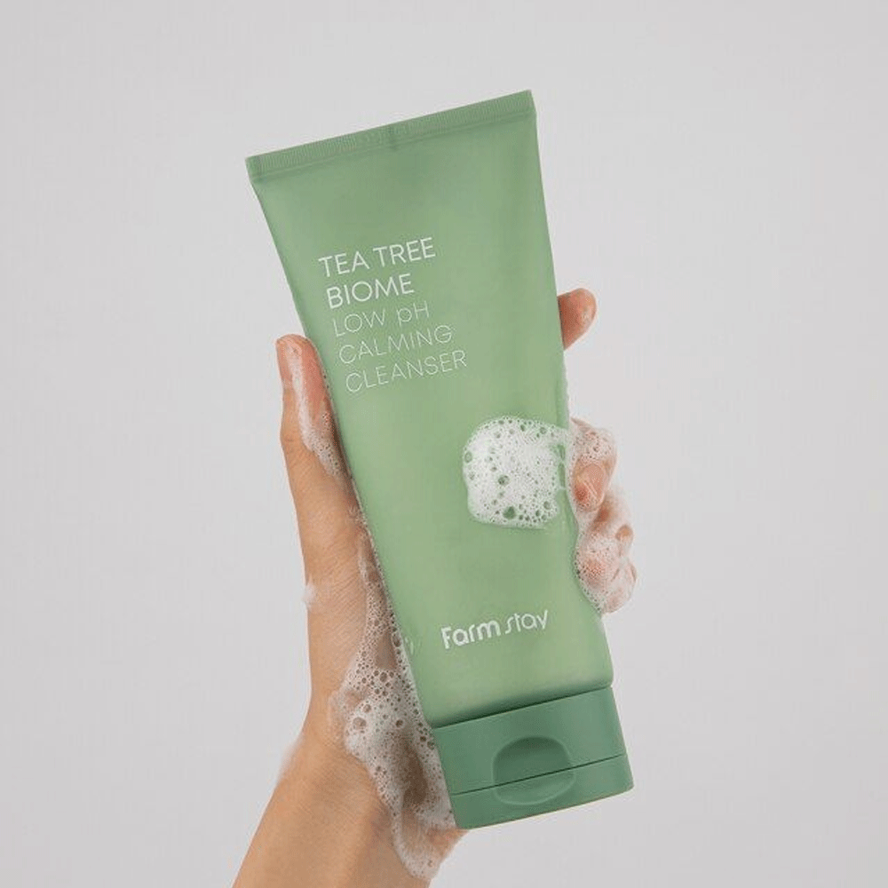 Farmstay Tea Tree Biome Low PH Calming Cleanser - DODOSKIN
