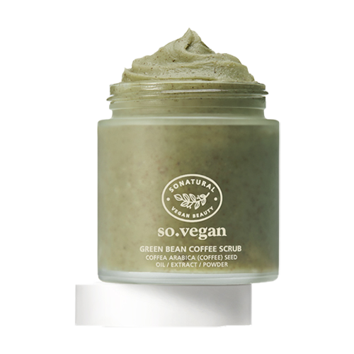 so natural SO Vegan Green Bean Coffee Scrub 105ml