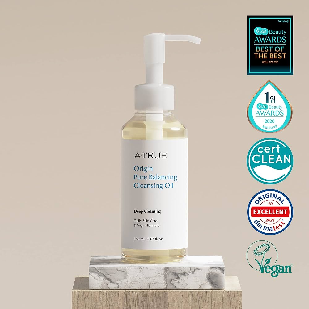 ATRUE OriginPureBalancingCleansingOil×2 ATRUE Pure Balancing Cleansing Oil Jumbo Size 300ml | DODO SKIN