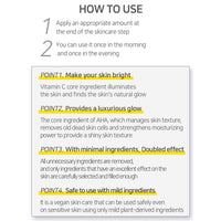 Crema facial brillo de brillo de muldream 50 ml