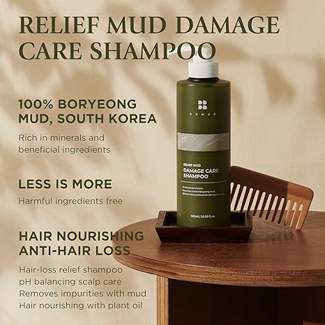 (Matthew) BRMUD Relief Mud Damage Care Shampoo 30ml/500ml - DODOSKIN