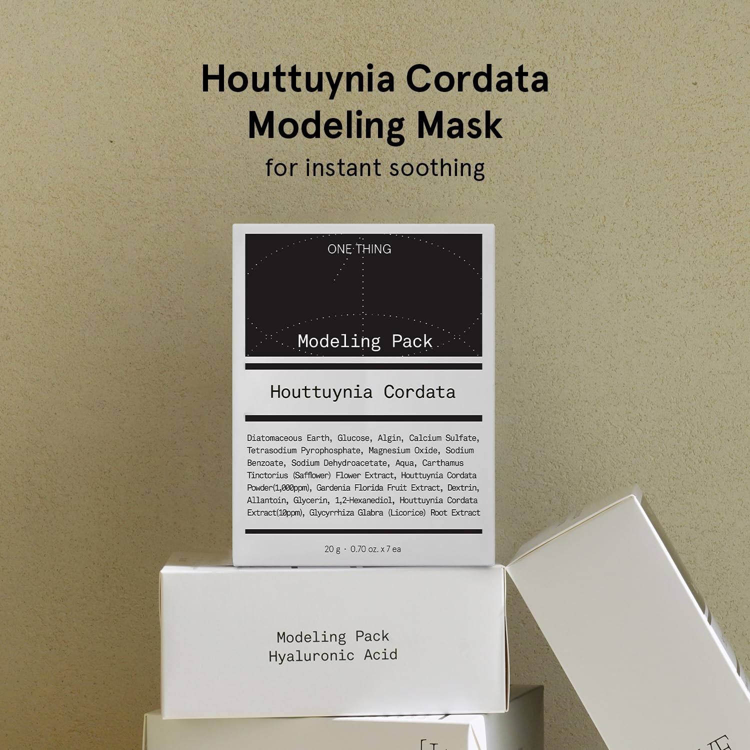 ONE THING Houttuynia Cordata Modeling Pack 1set 7pcs - DODOSKIN