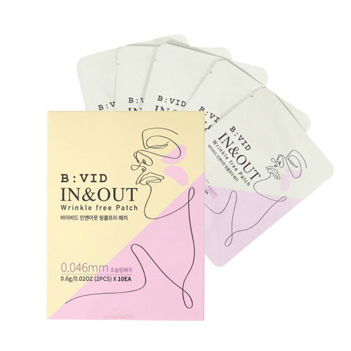 Bivid In&Out Wrinkle Free Patch 10pcs
