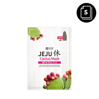 [SNP] Jeju Rest Cactus Mask 22ml * 5ea - Dodoskin