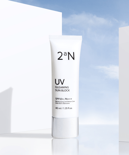 2aN Gleaming Sun Block SPF50+ PA+++ 40ml - DODOSKIN