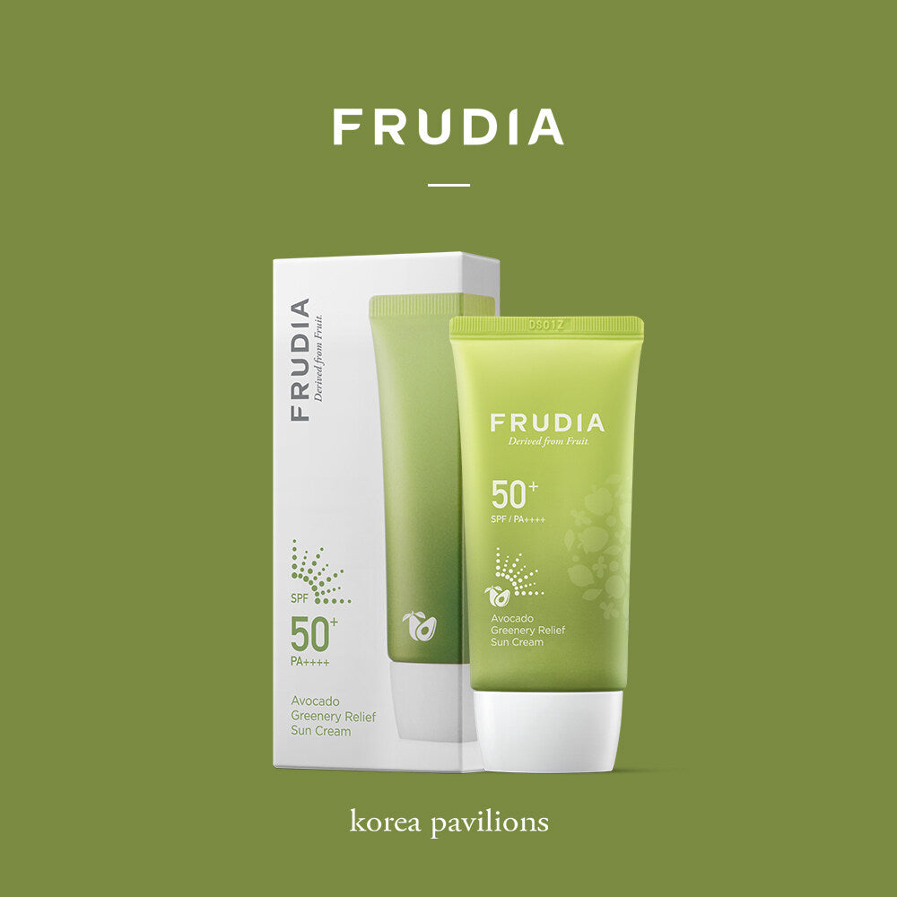 (Matthew) FRUDIA Avocado Greenery Relief Sun Cream SPF50+ 50g - DODOSKIN