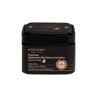 [Mary&May] Premium Idebenone Blackberry Complex Essence Mask 20EA 250g - Dodoskin