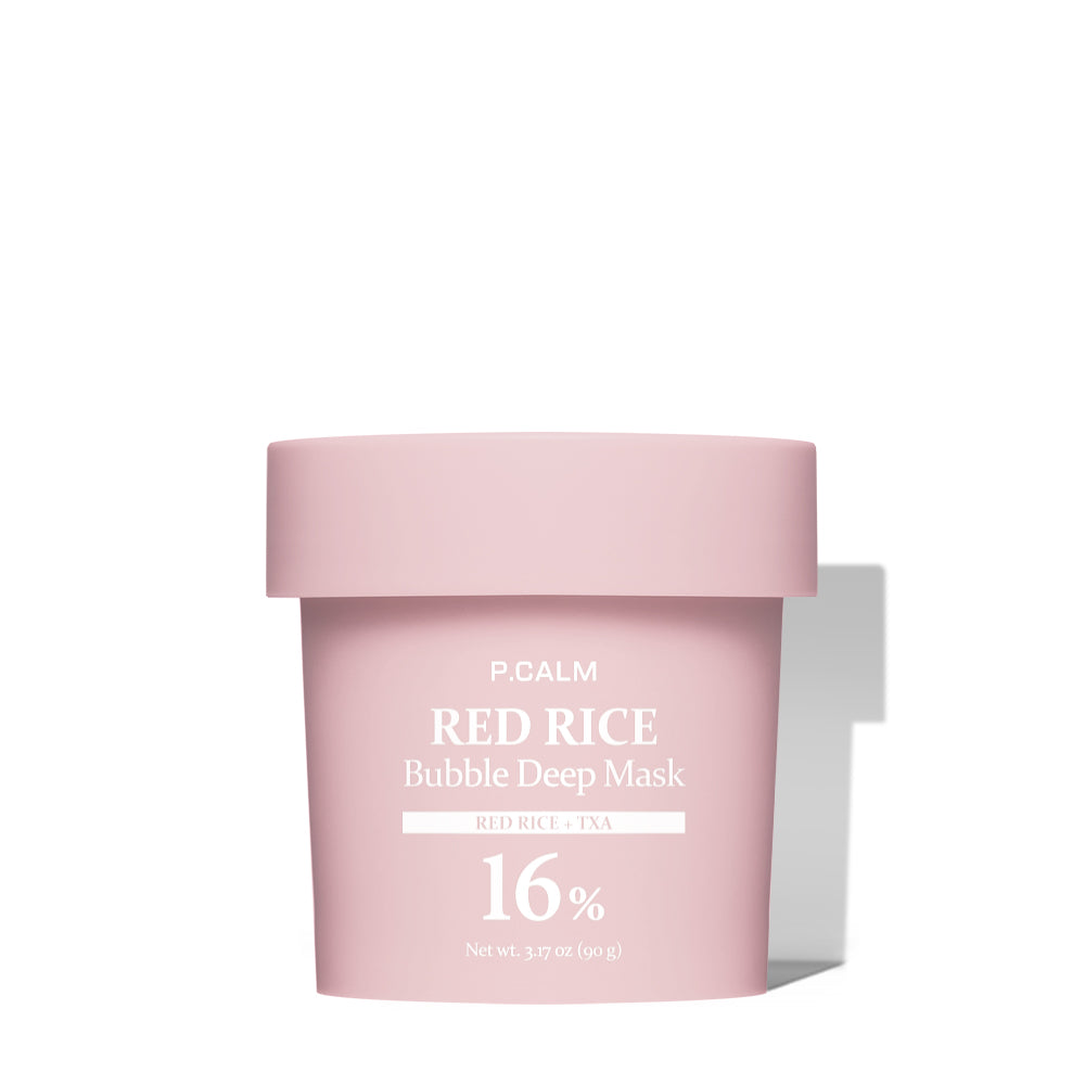 P.CALM Red Rice Bubble Deep Mask 90g