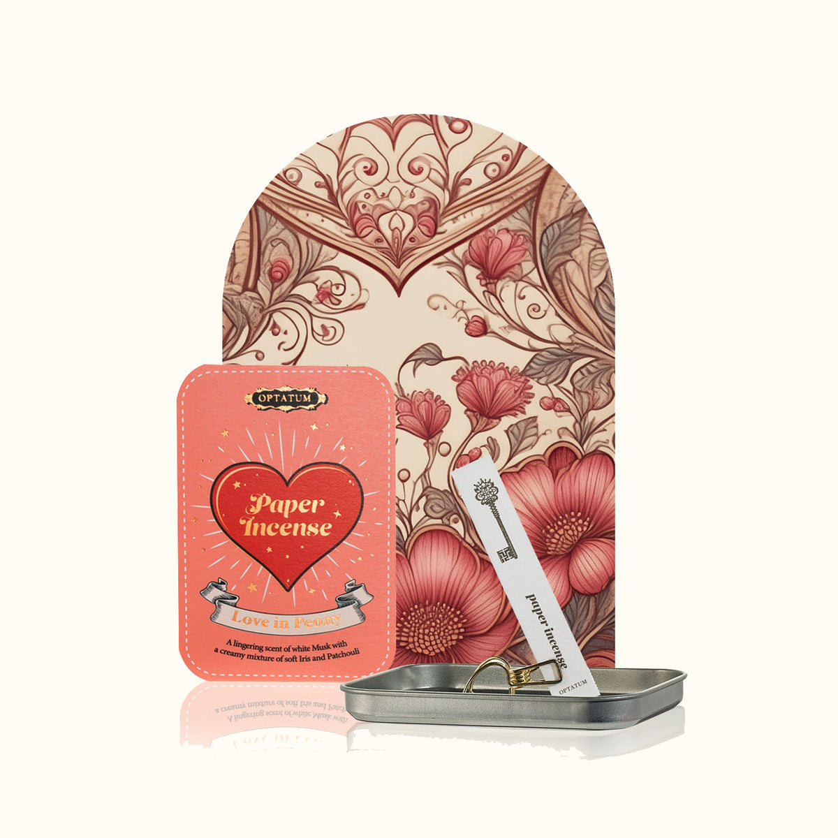 [Gift Packaging] OPTATUM Paper Incense Love In Peony