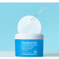 Real Barrier Aqua Soothing Ampoule Pad 90ml (70ea)
