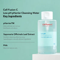 Cell Fusion C Low pH pHarrier Cleansing Water 500ml - DODOSKIN