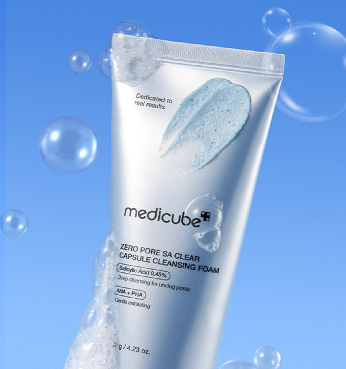 Medicube Zero Pore Clearing Capsule Foam Cleanser 4.2 oz